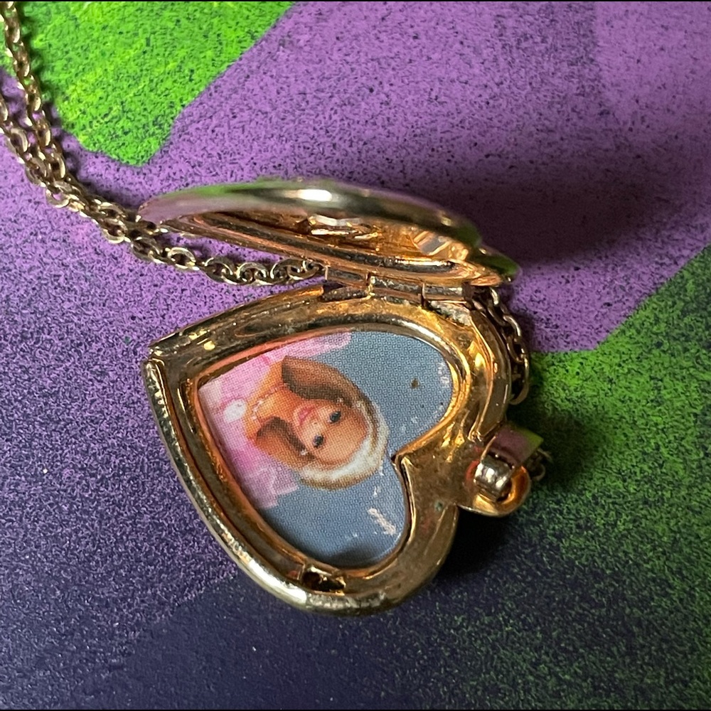 Barbie Mattel Necklace Locket vintage